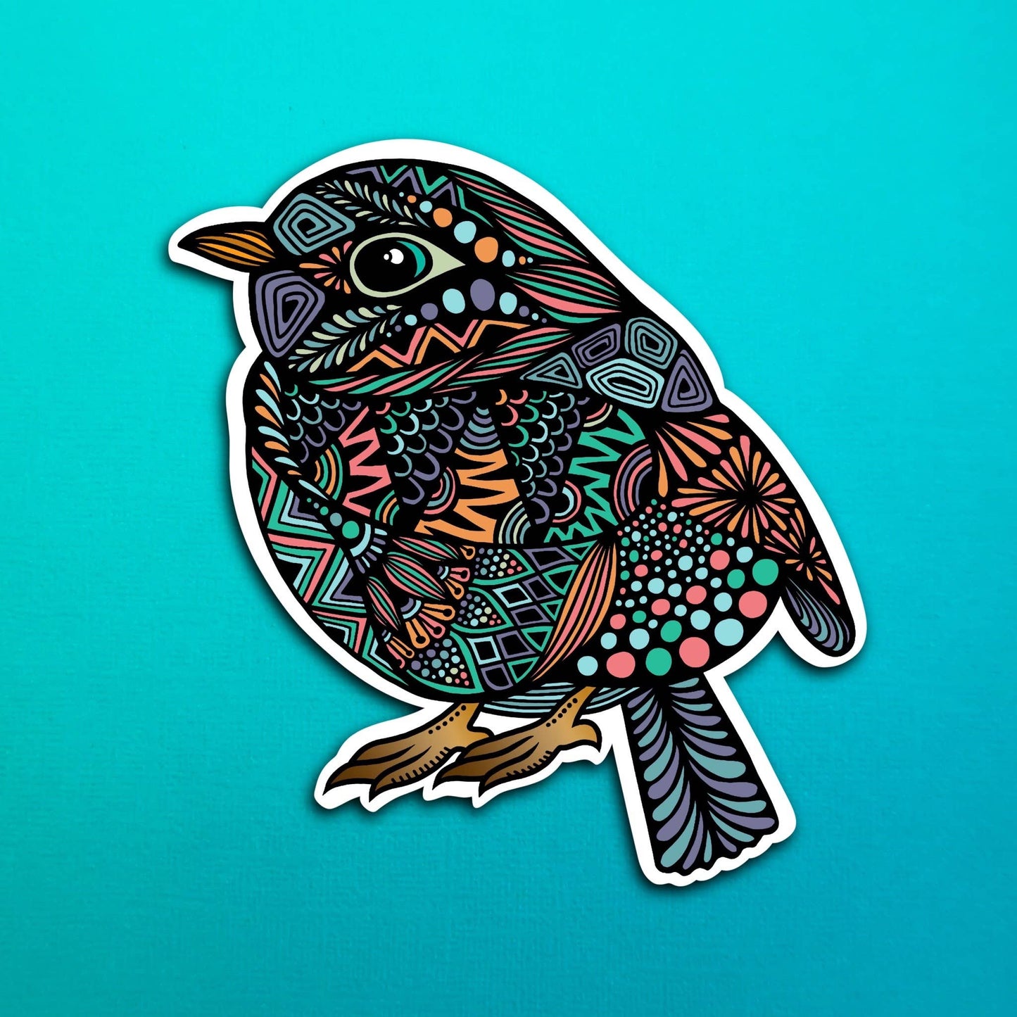 Bird Waterproof Sticker