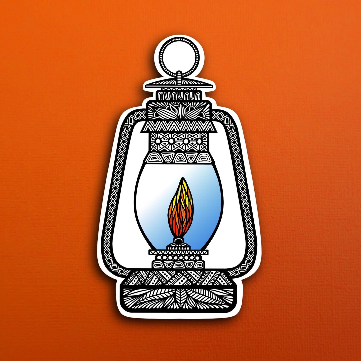 Lantern Waterproof Sticker