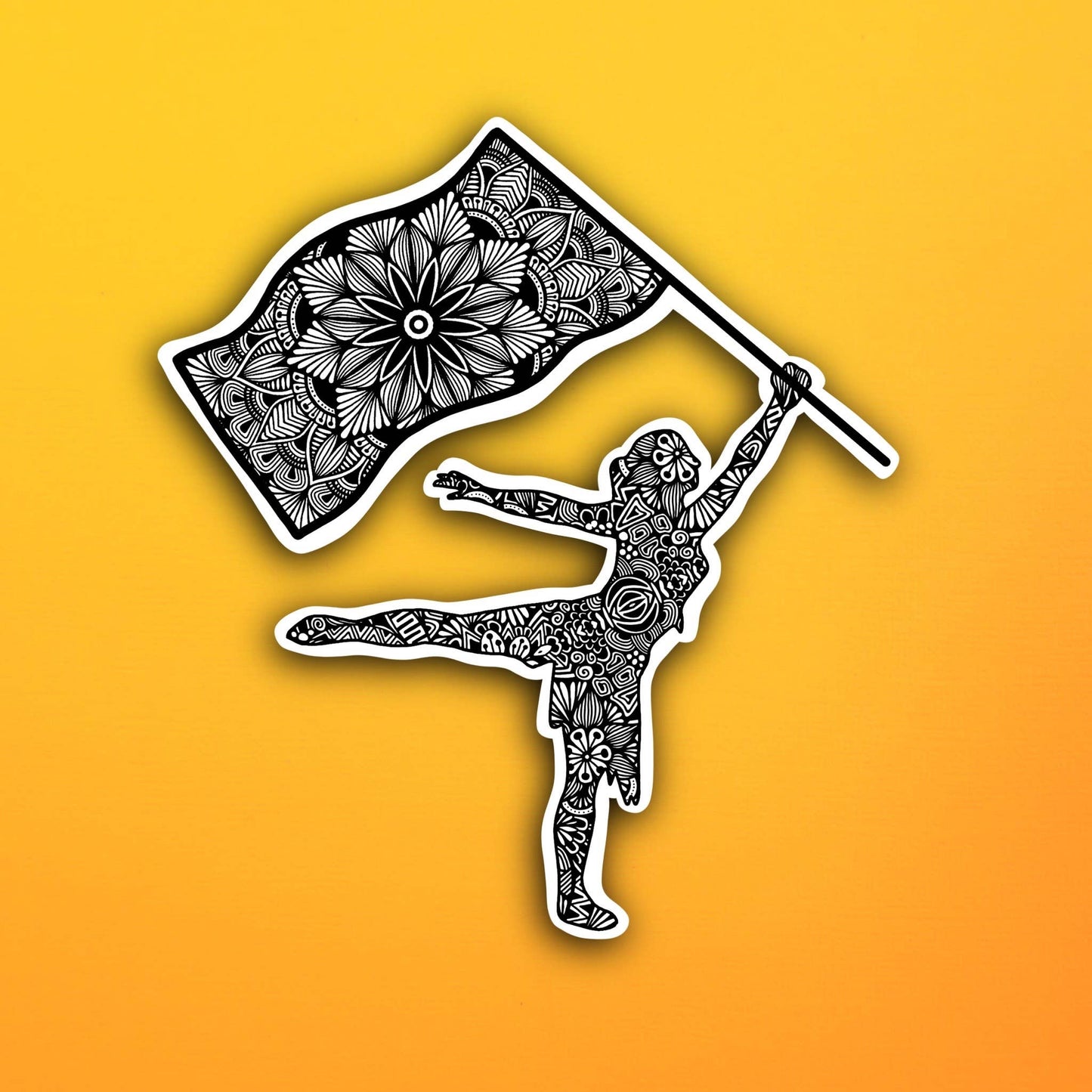 Colorguard Waterproof Sticker