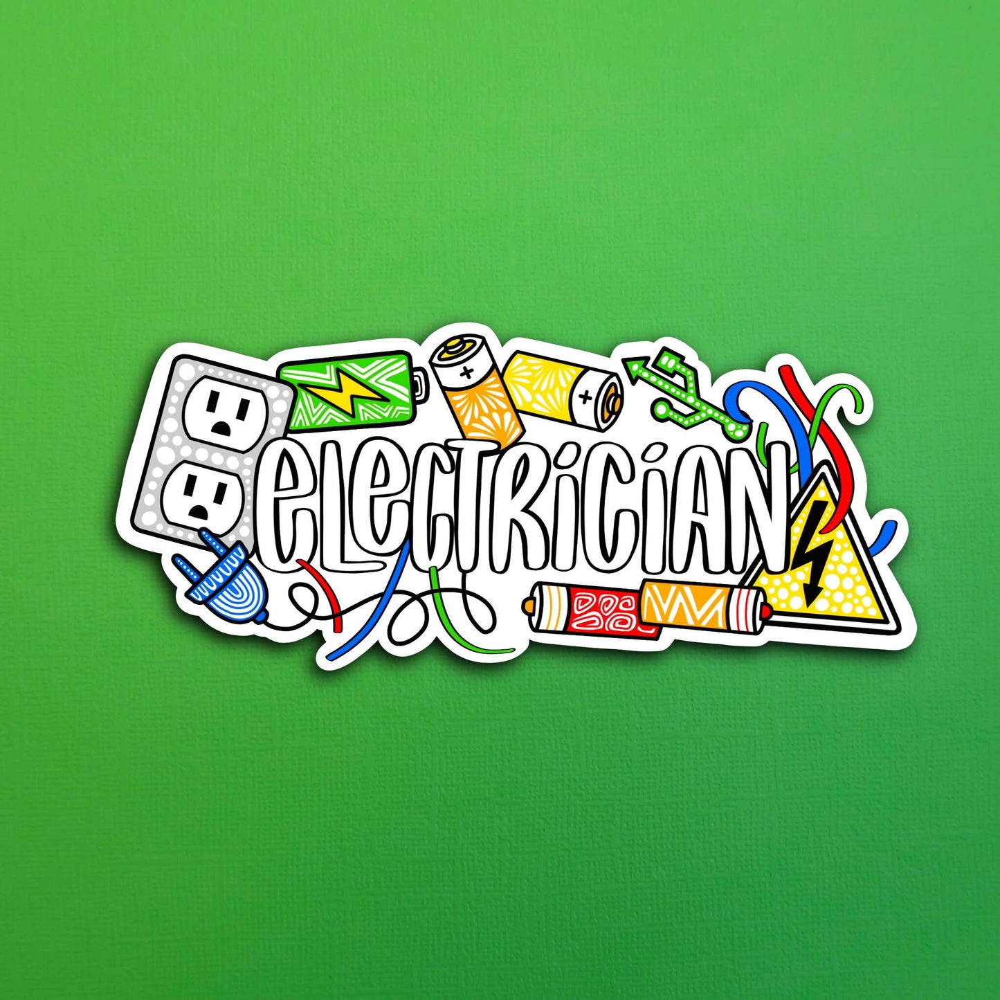 Electrician Waterproof Sticker