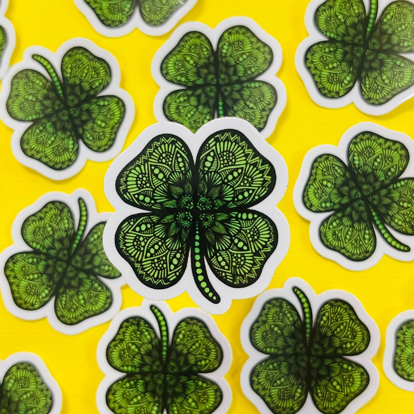 Mini Clover Waterproof Sticker