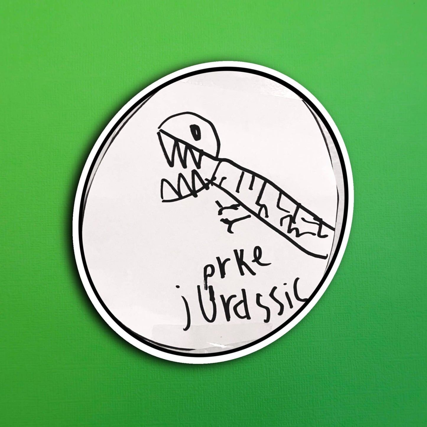 Eli's Dino Park Waterproof Sticker