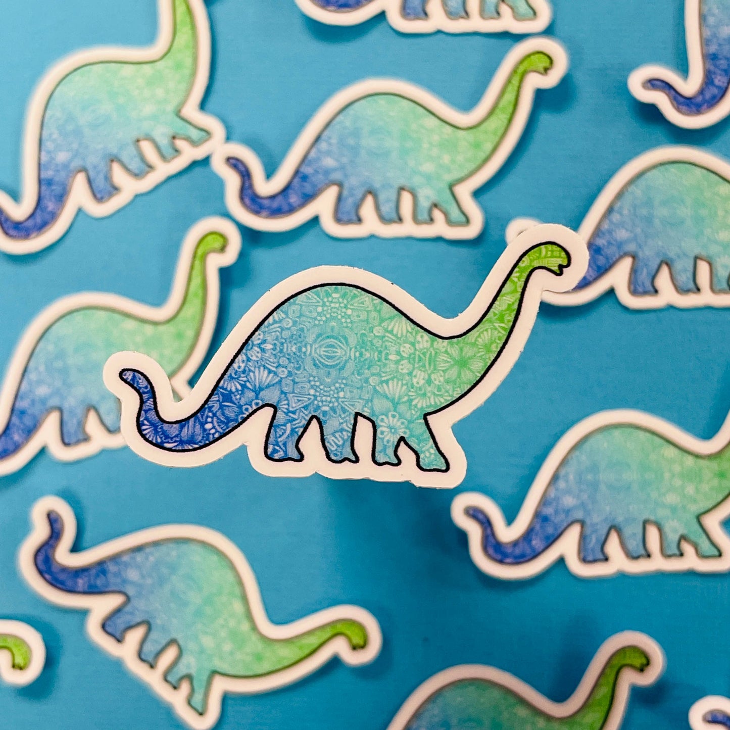 Mini Dino Waterproof Sticker