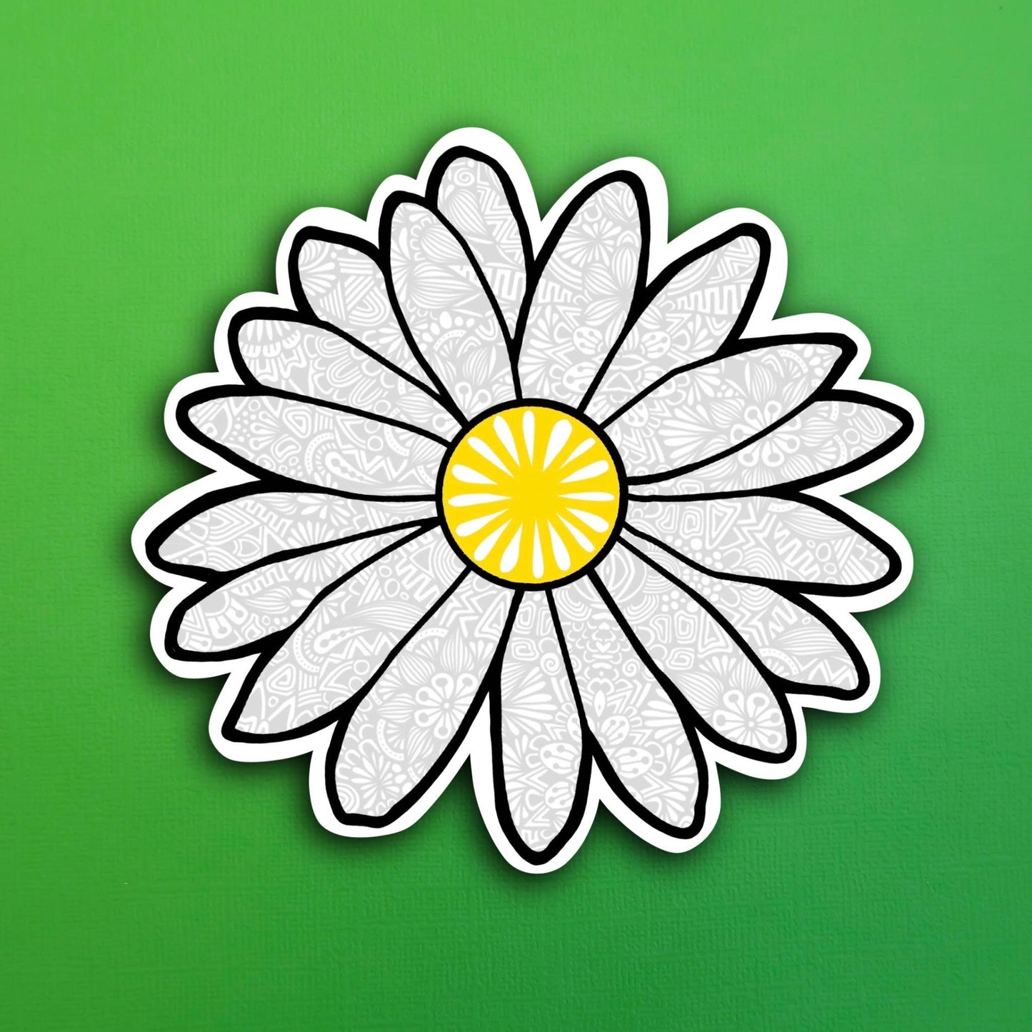 Daisy Waterproof Sticker