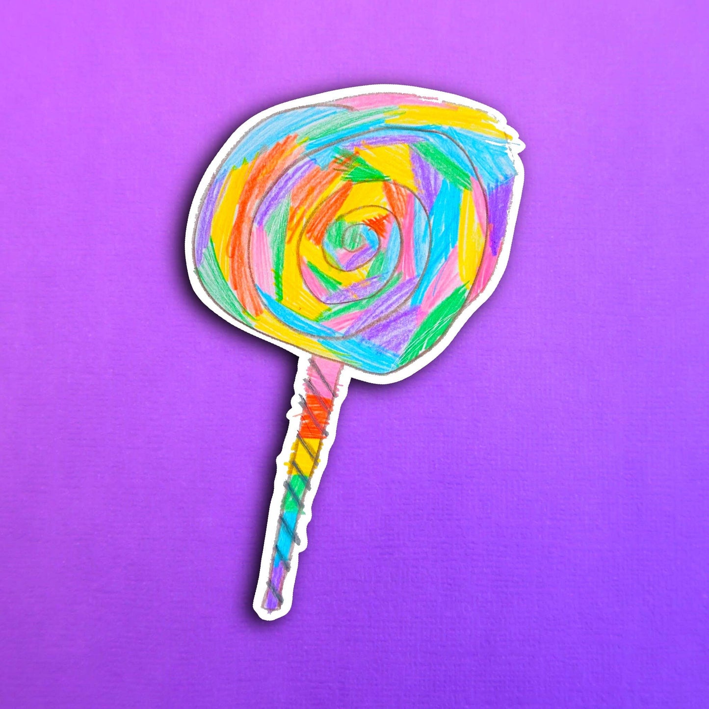Pari's Lolly Lollipop Waterproof Sticker
