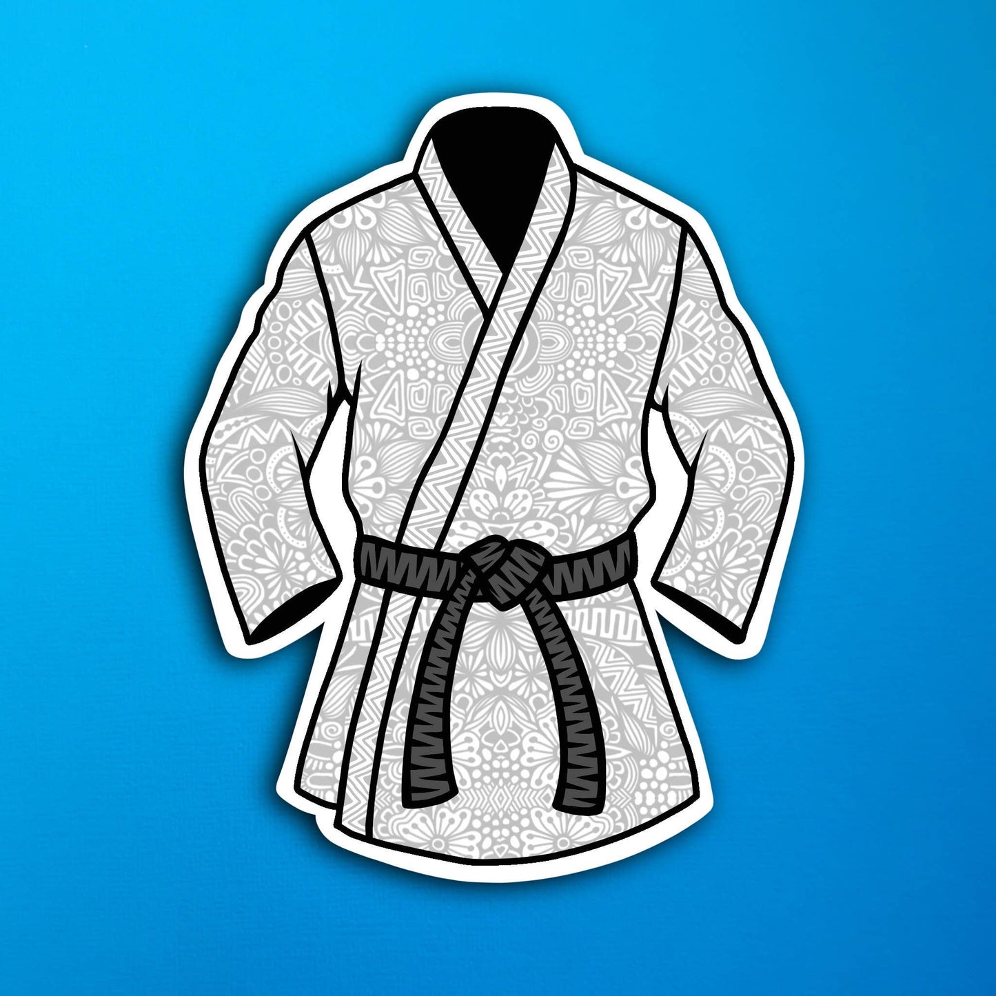 Martial Arts Waterproof Sticker