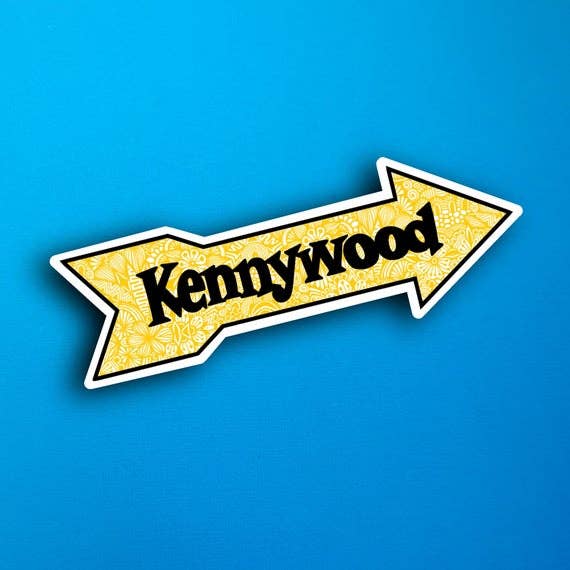 Pittsburgh Kennywood Sticker Waterproof Sticker