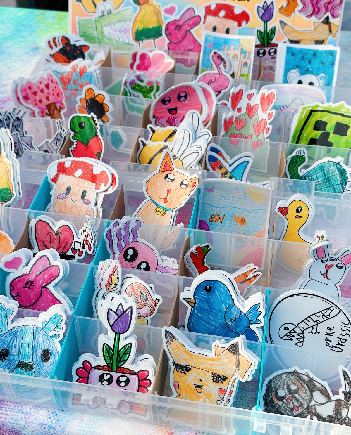 Ella's Bluedeery Waterproof Sticker!