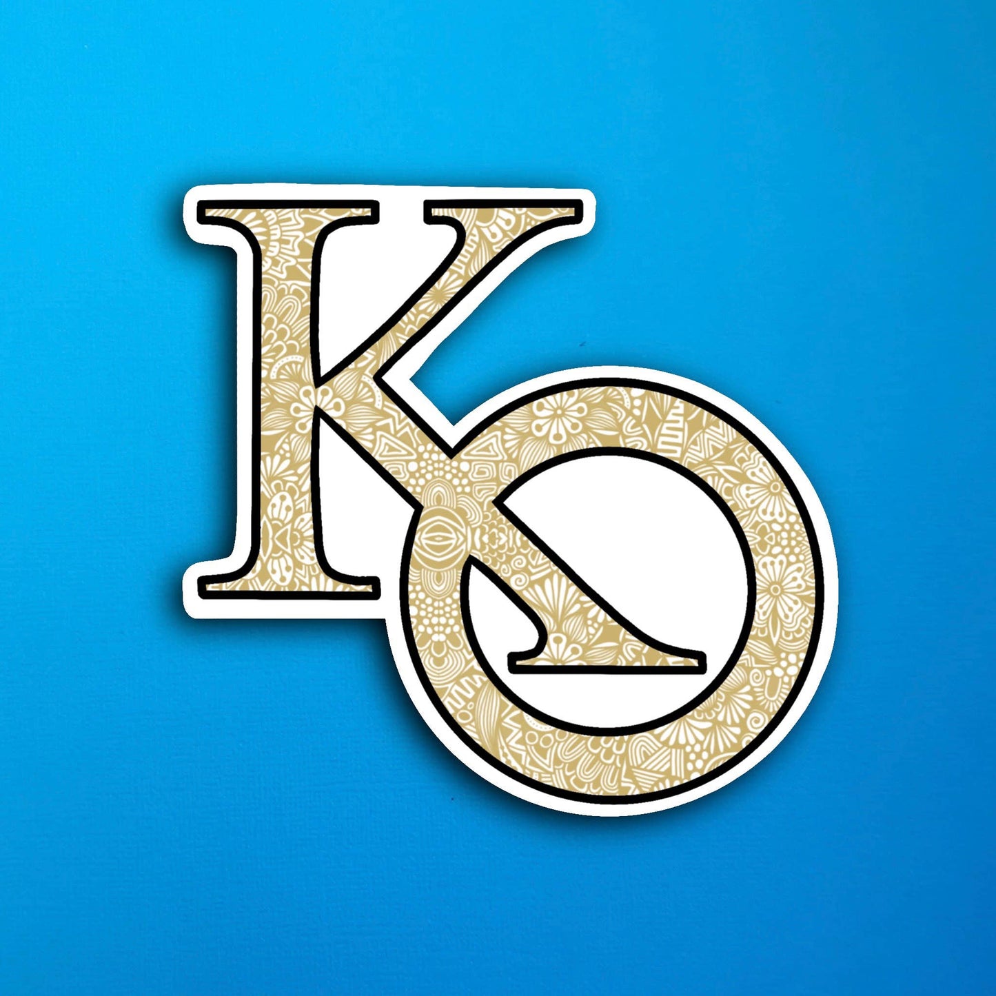 KO Waterproof Sticker