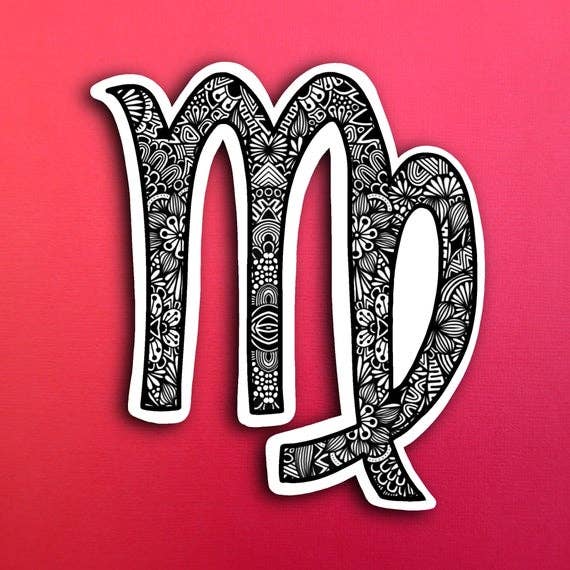 Virgo Waterproof Sticker