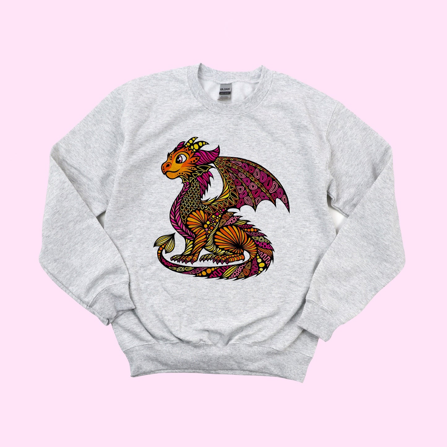 Orange Dragon Crewneck!