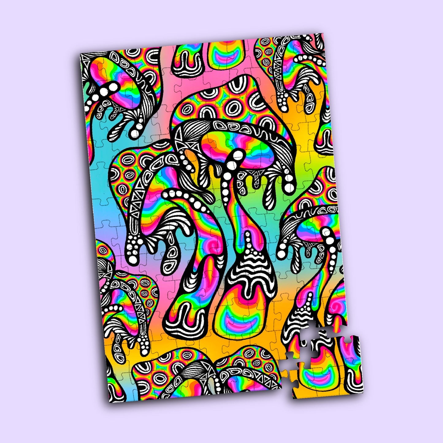 Trippy Mushroom Puzzle