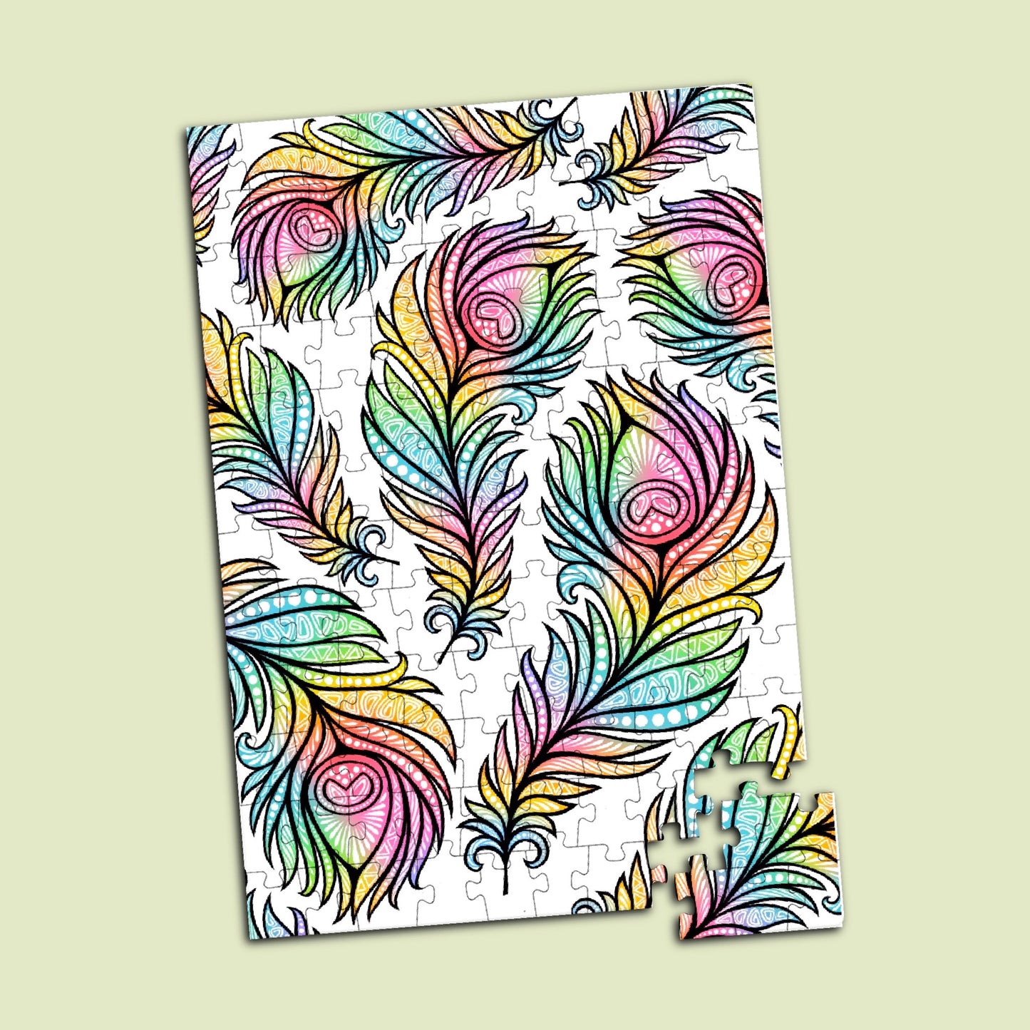 Peacock Feather Puzzle