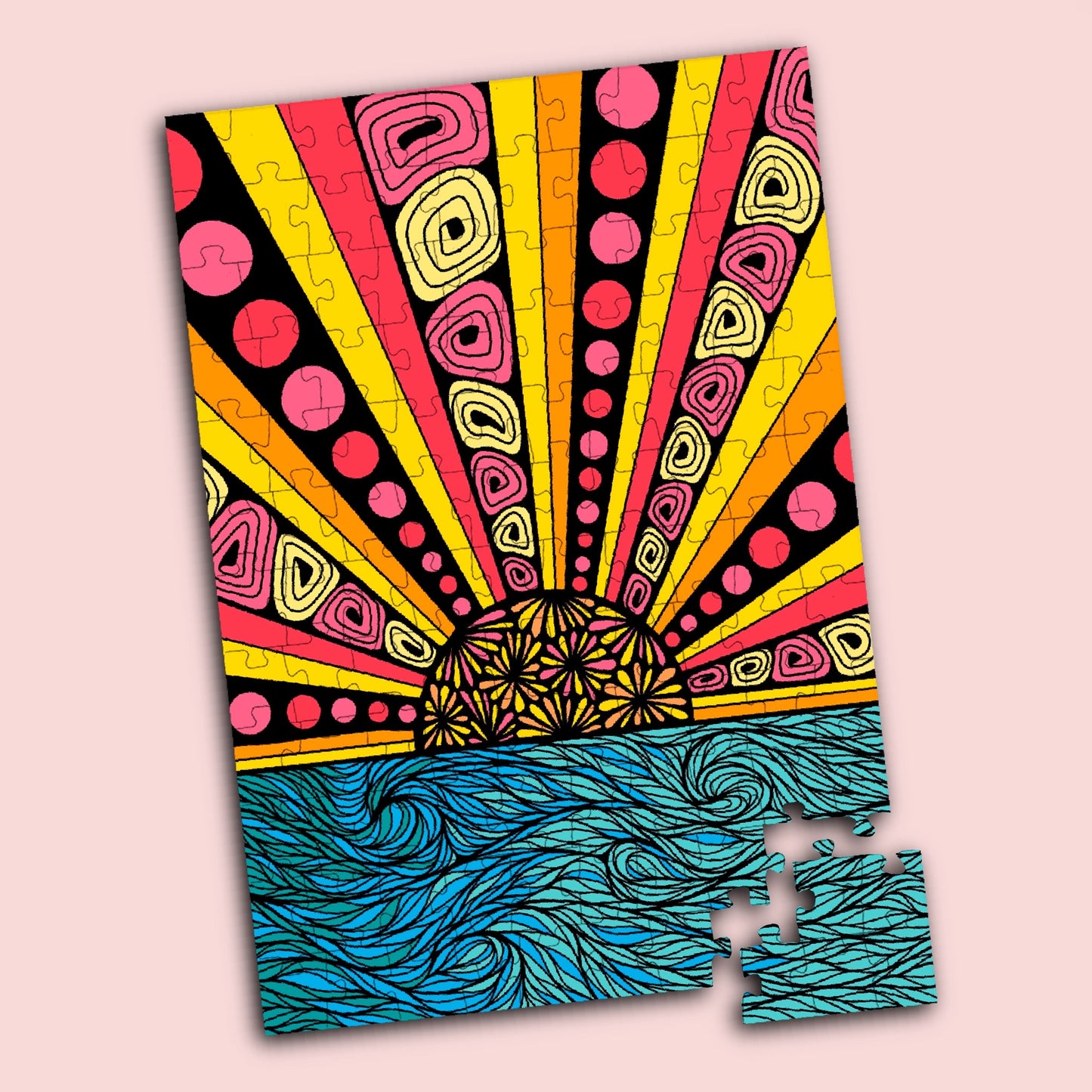 Sunset Rays Puzzle
