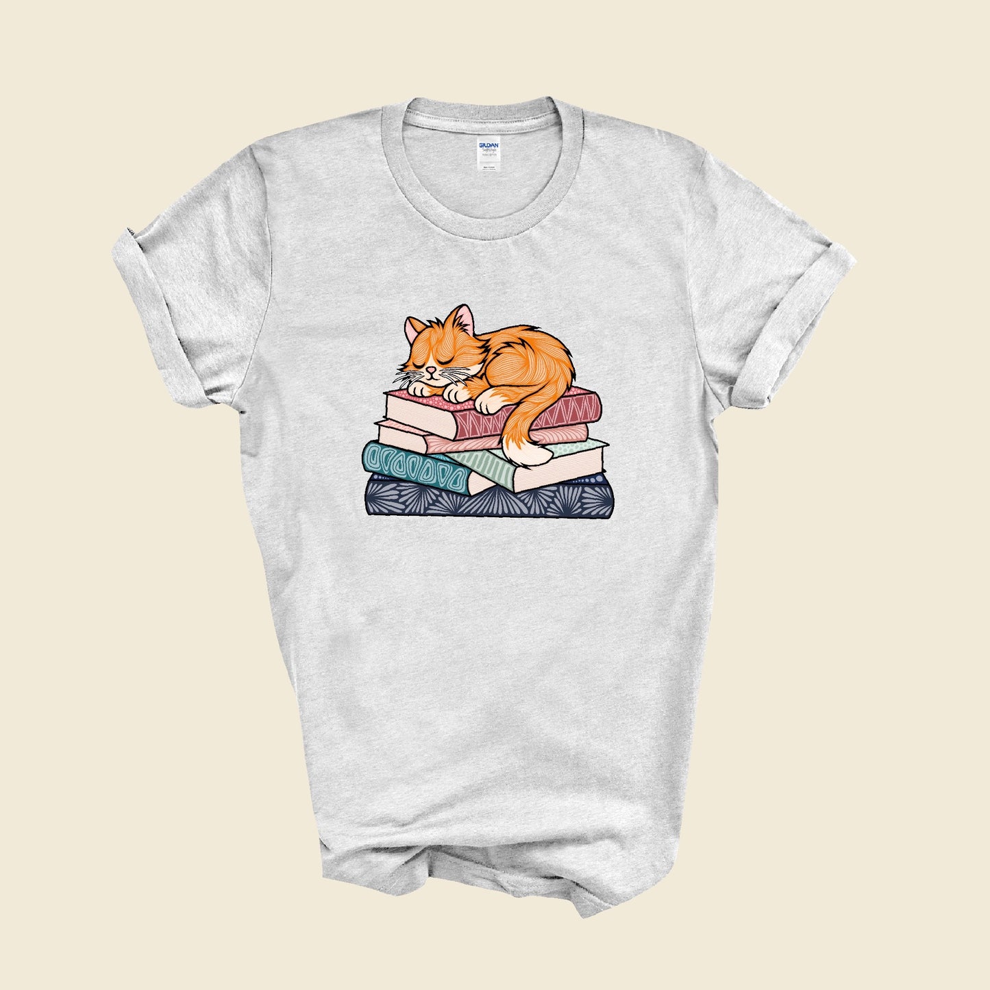 Orange Book Cat T-shirt!