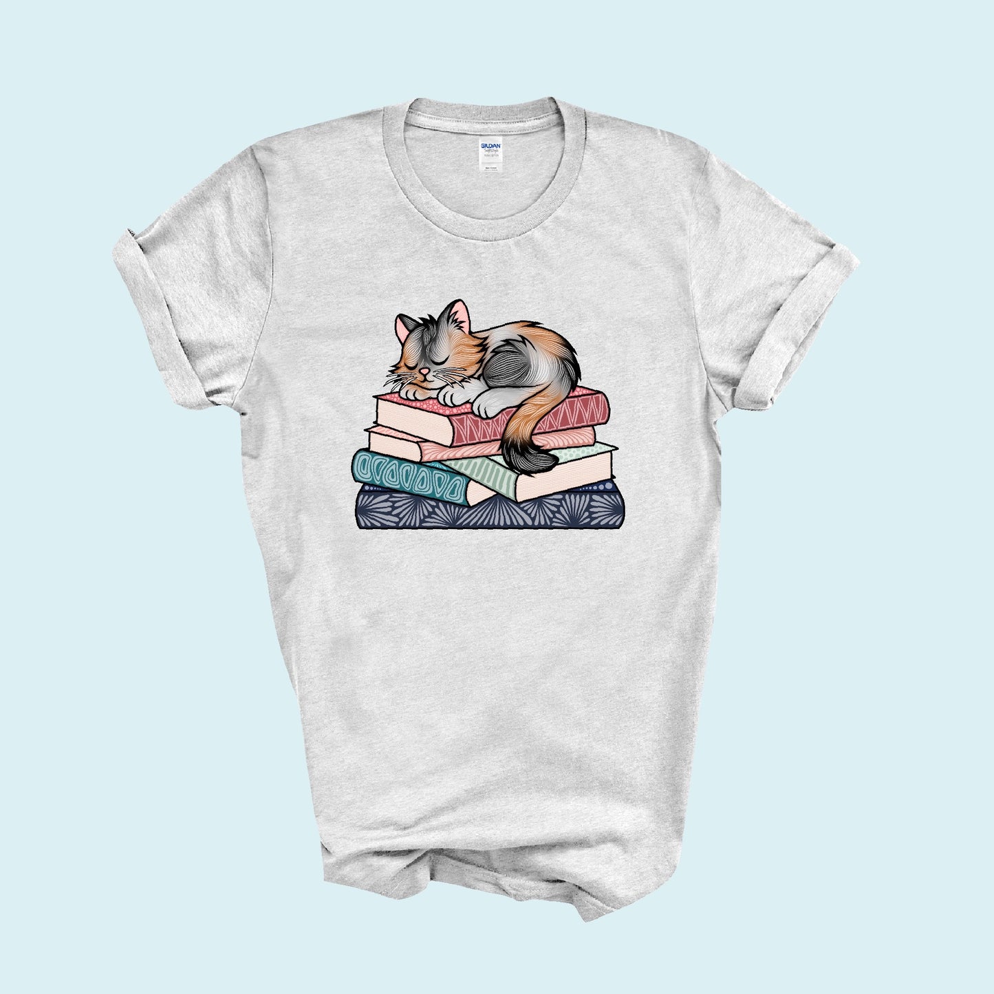 Calico Book Cat T-shirt!