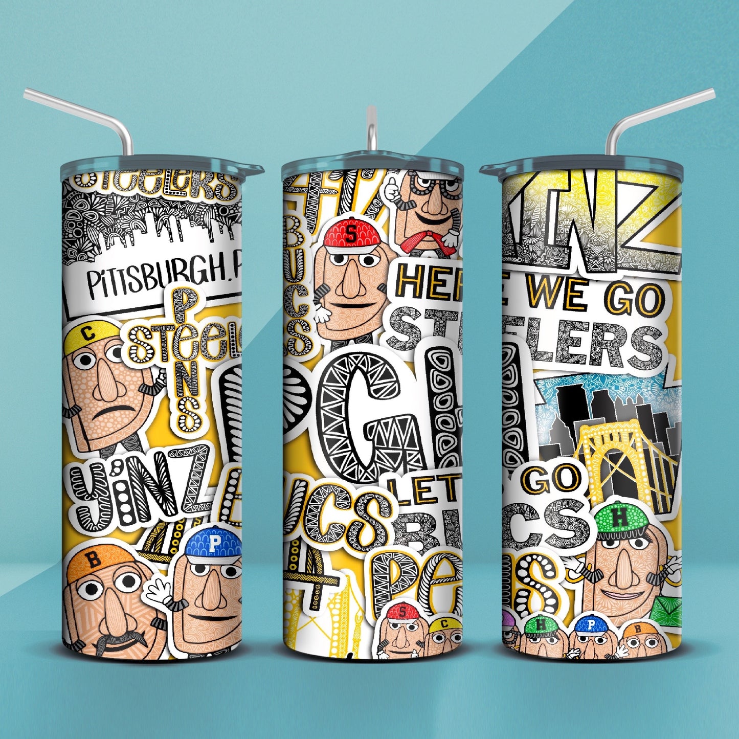 Pittsburgh Tumbler 20oz