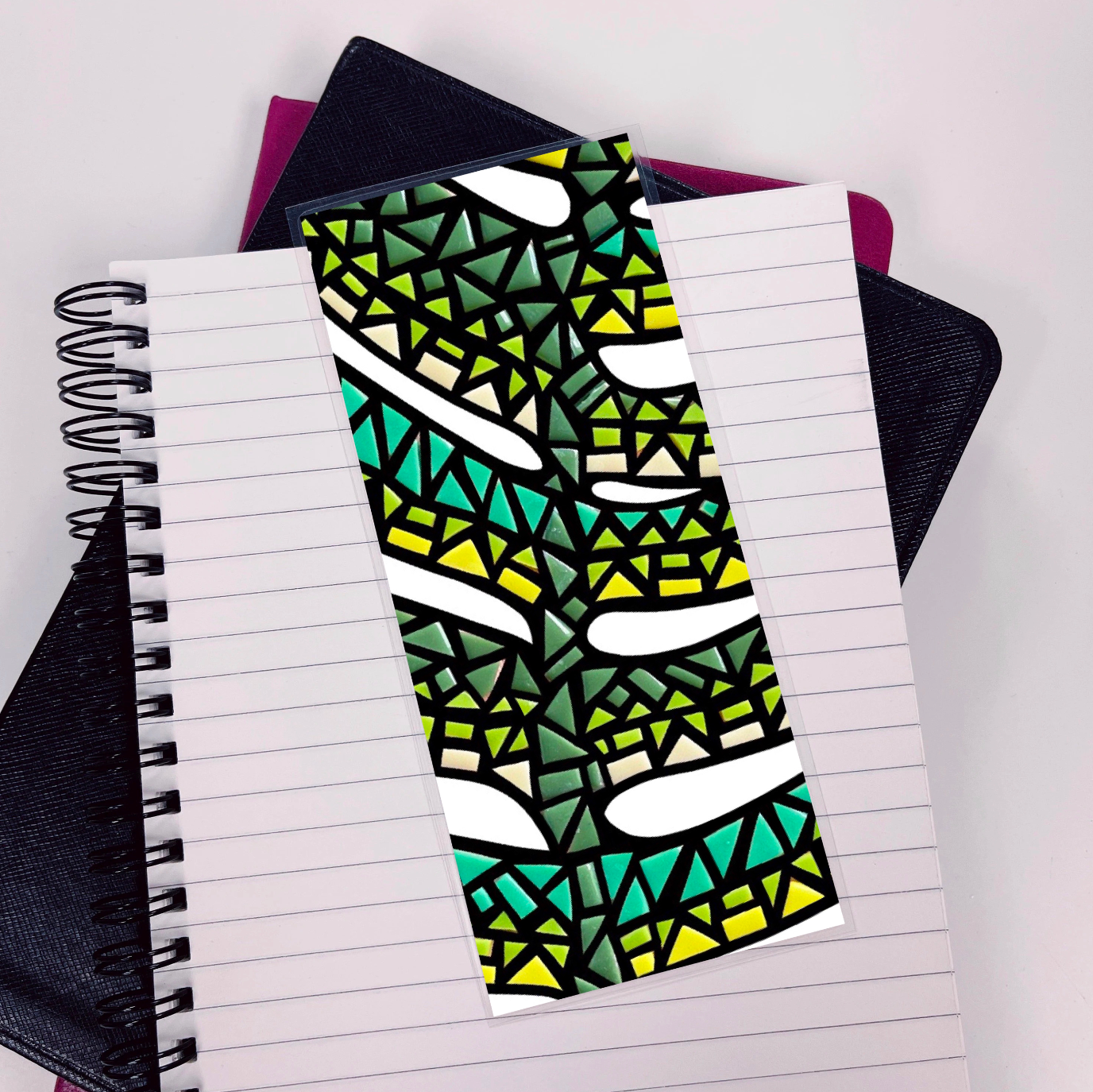 Fern Mosaic Bookmark