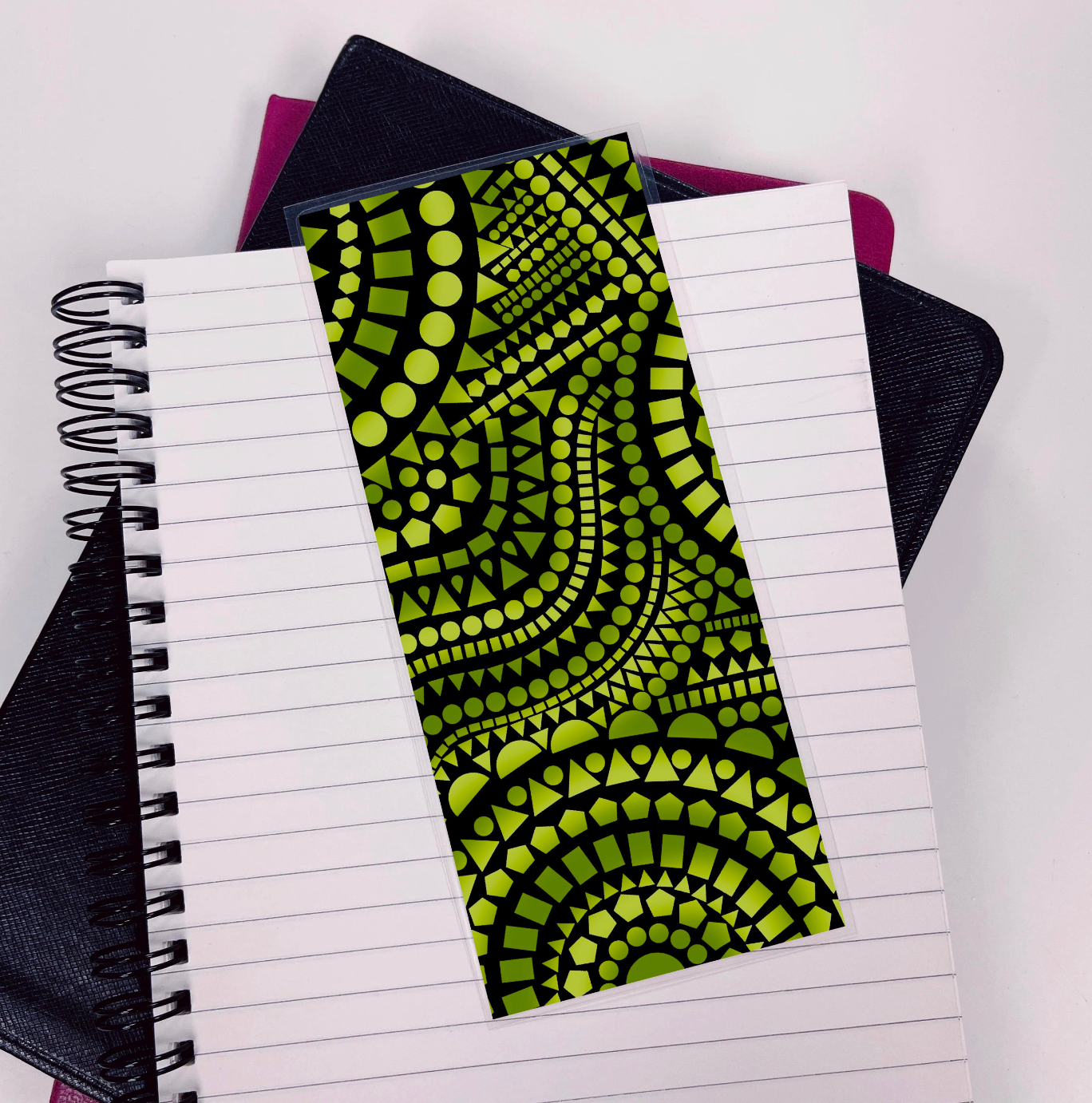 Green Mosaic Bookmark