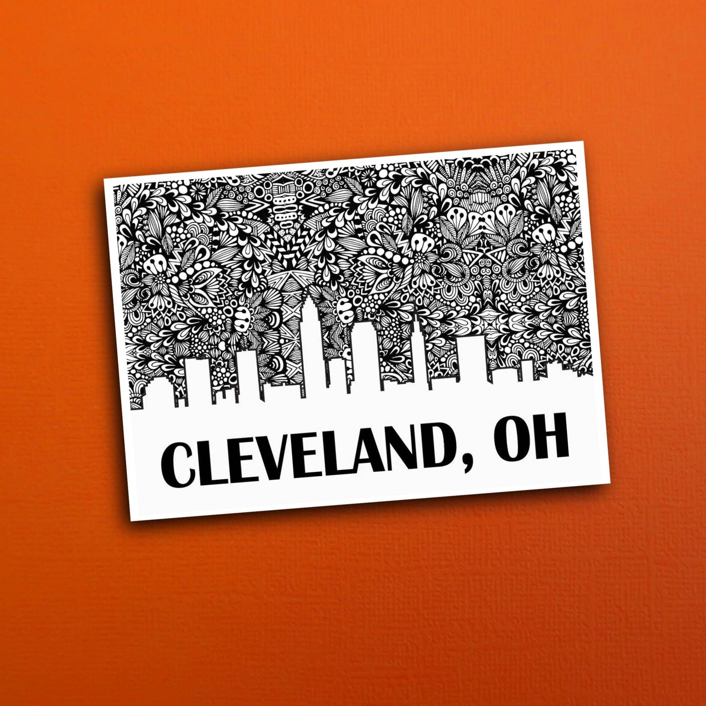Cleveland, OH Waterproof Sticker