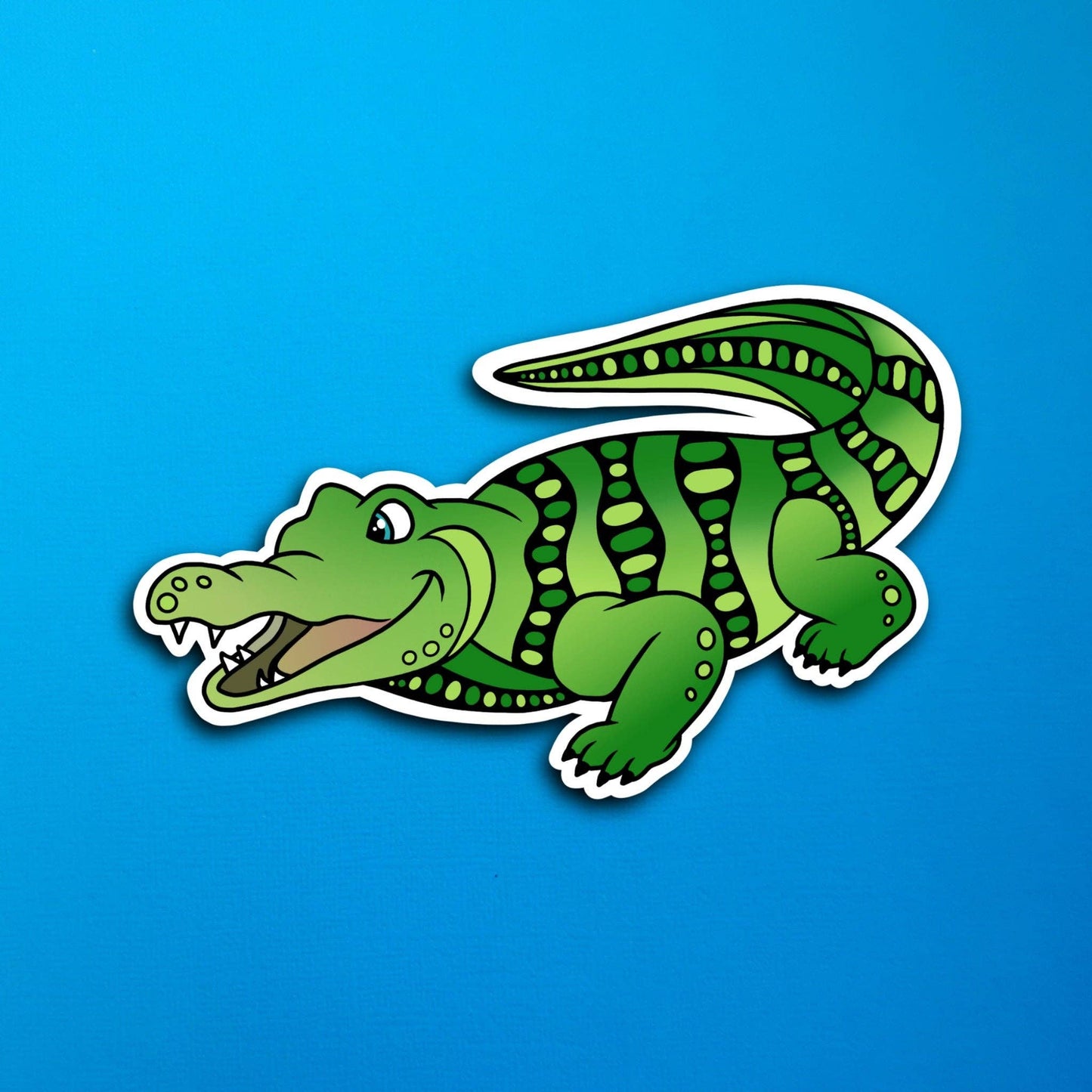 Anderson the Alligator Waterproof Sticker