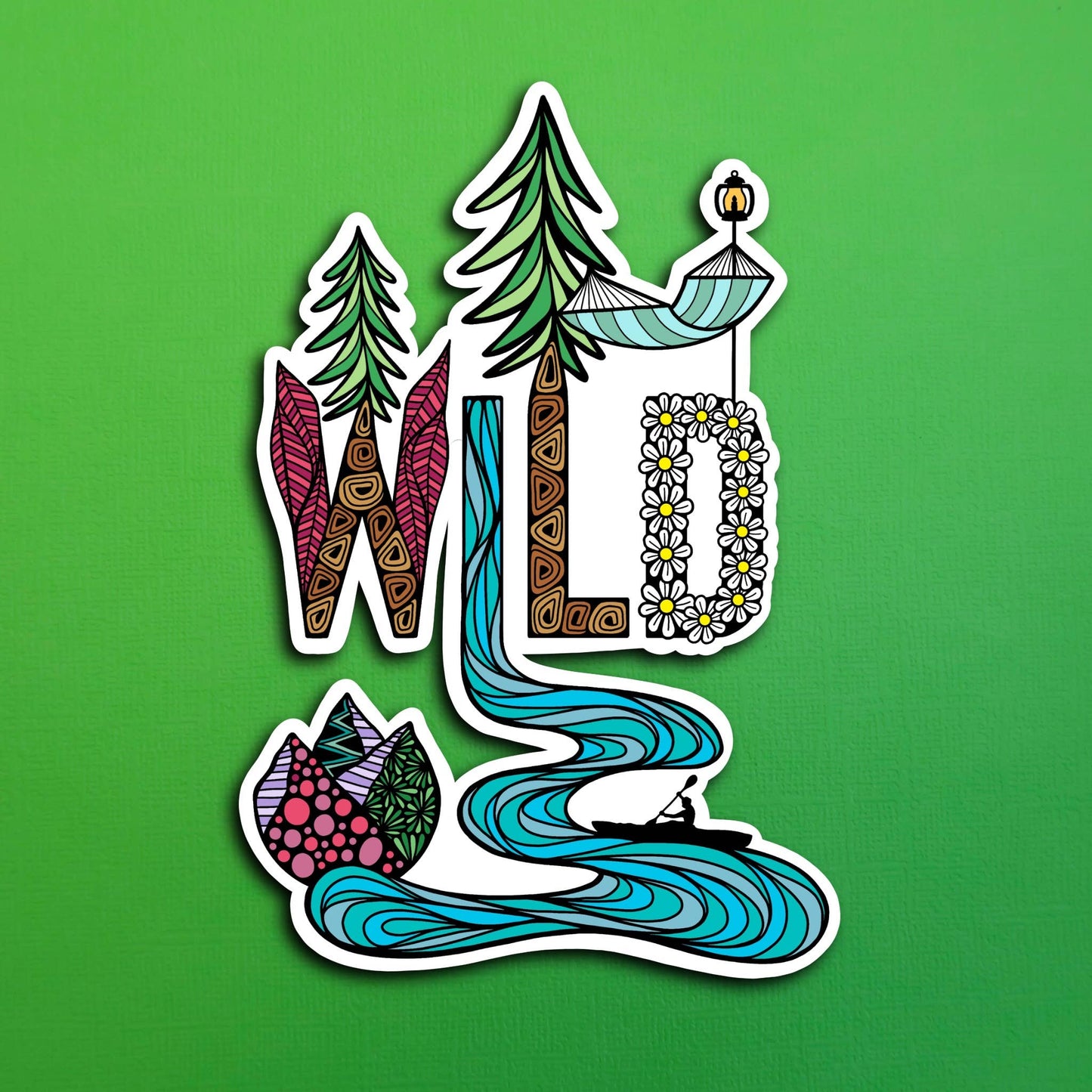Wild Waterproof Sticker