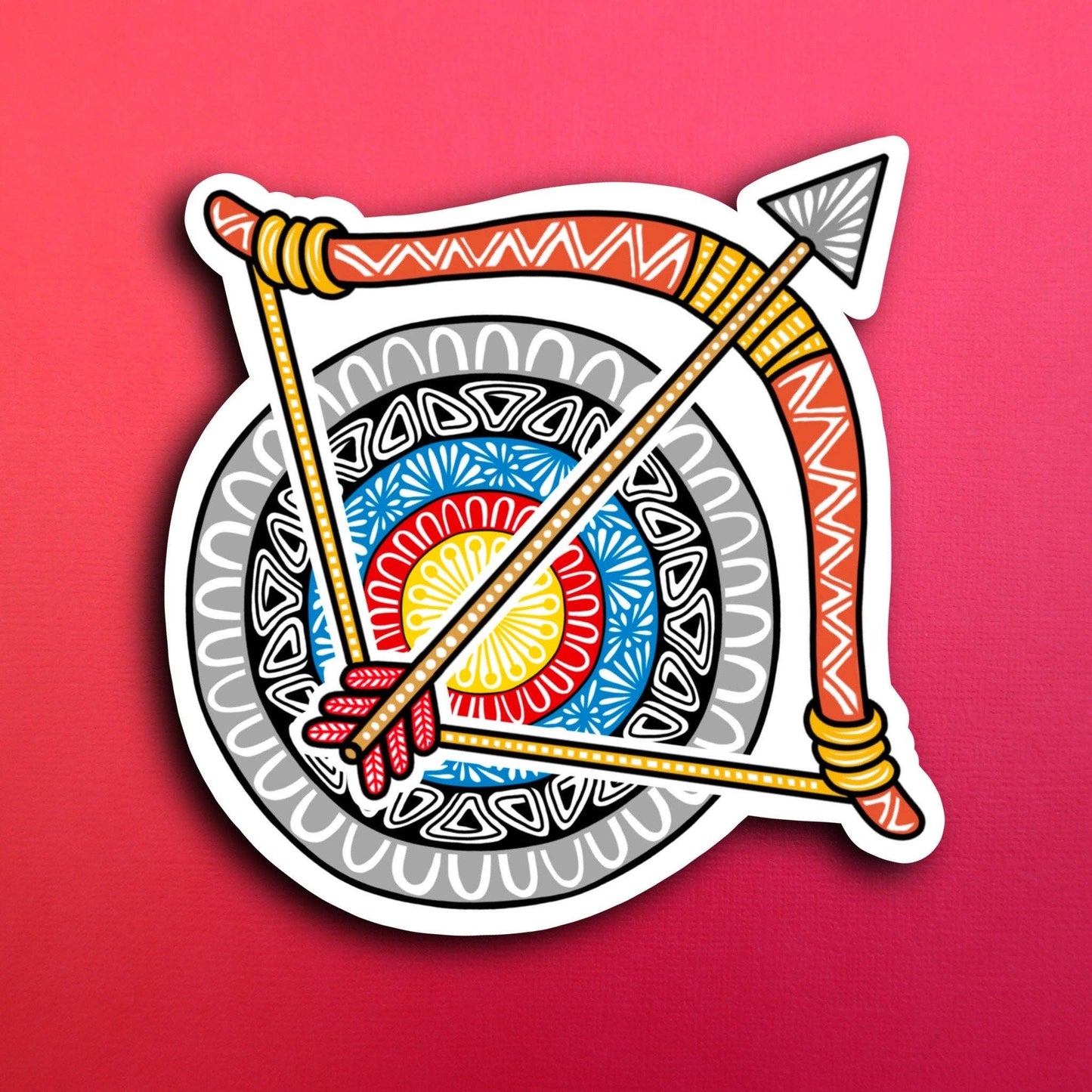 Archery Waterproof Sticker