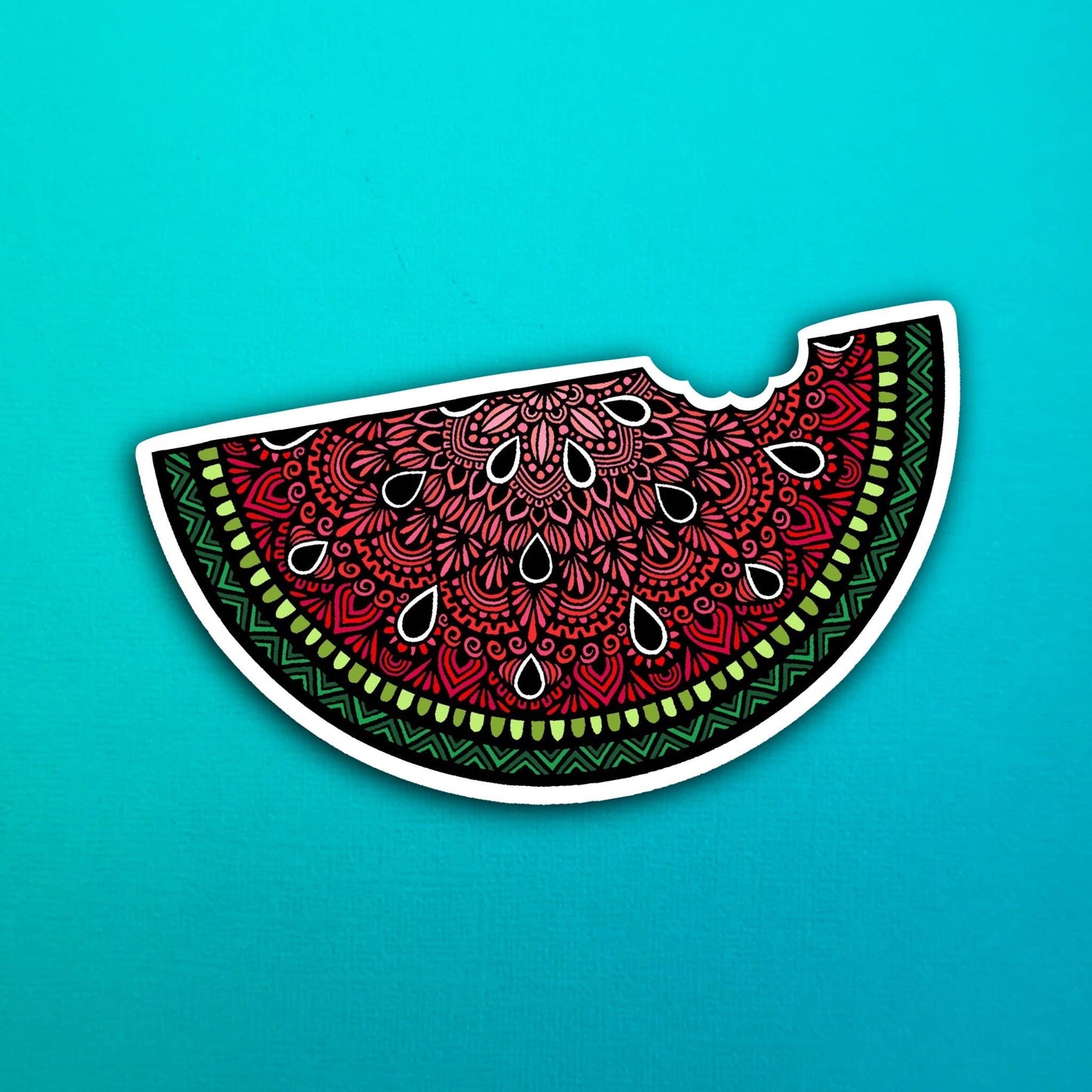 Watermelon Waterproof Sticker