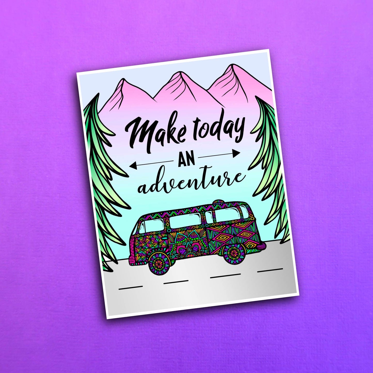Adventure Waterproof Sticker