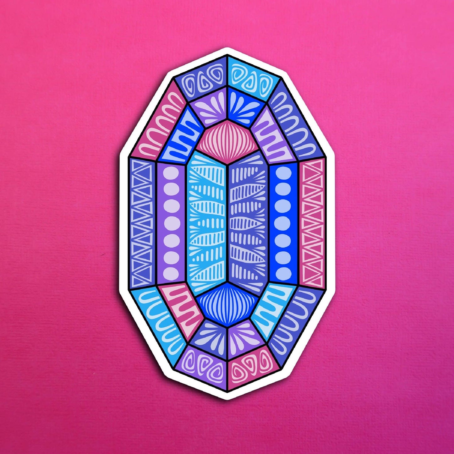 Gem Waterproof Sticker