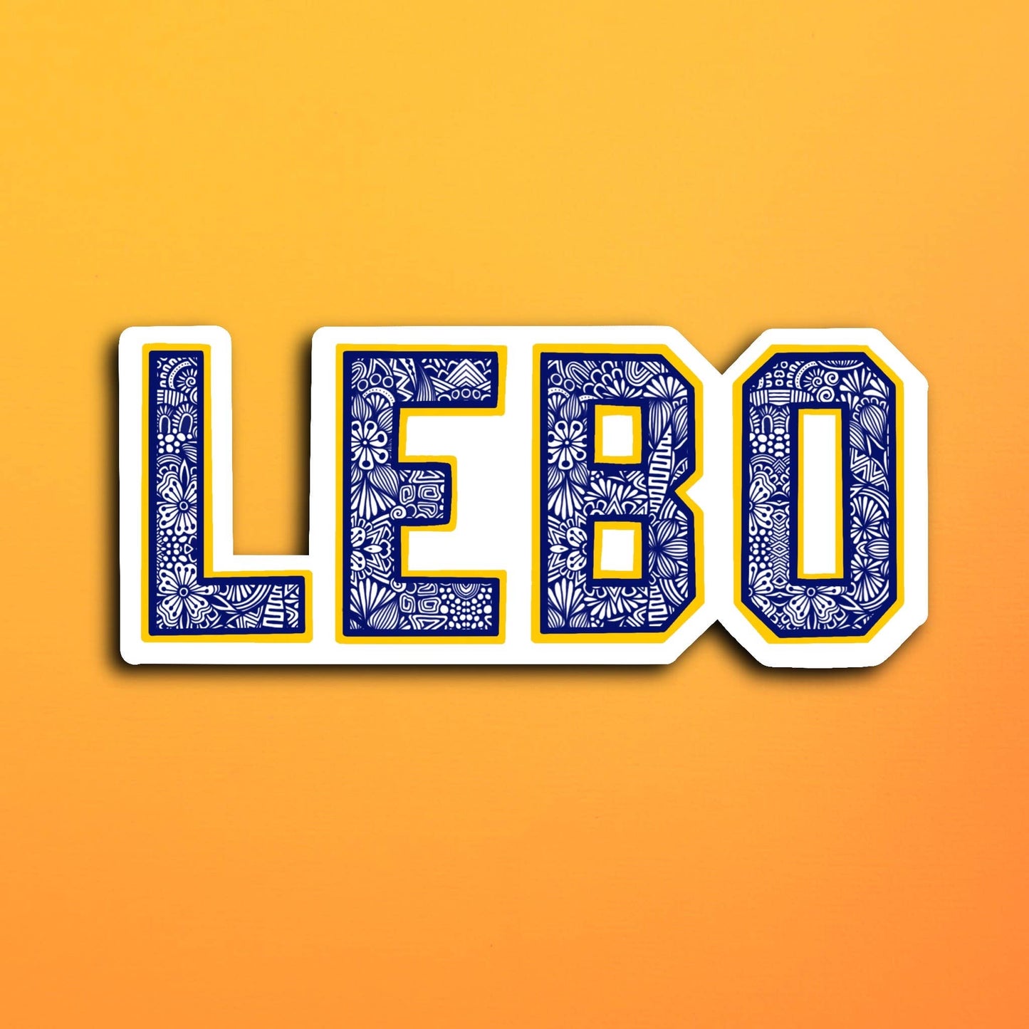 LEBO Waterproof Sticker