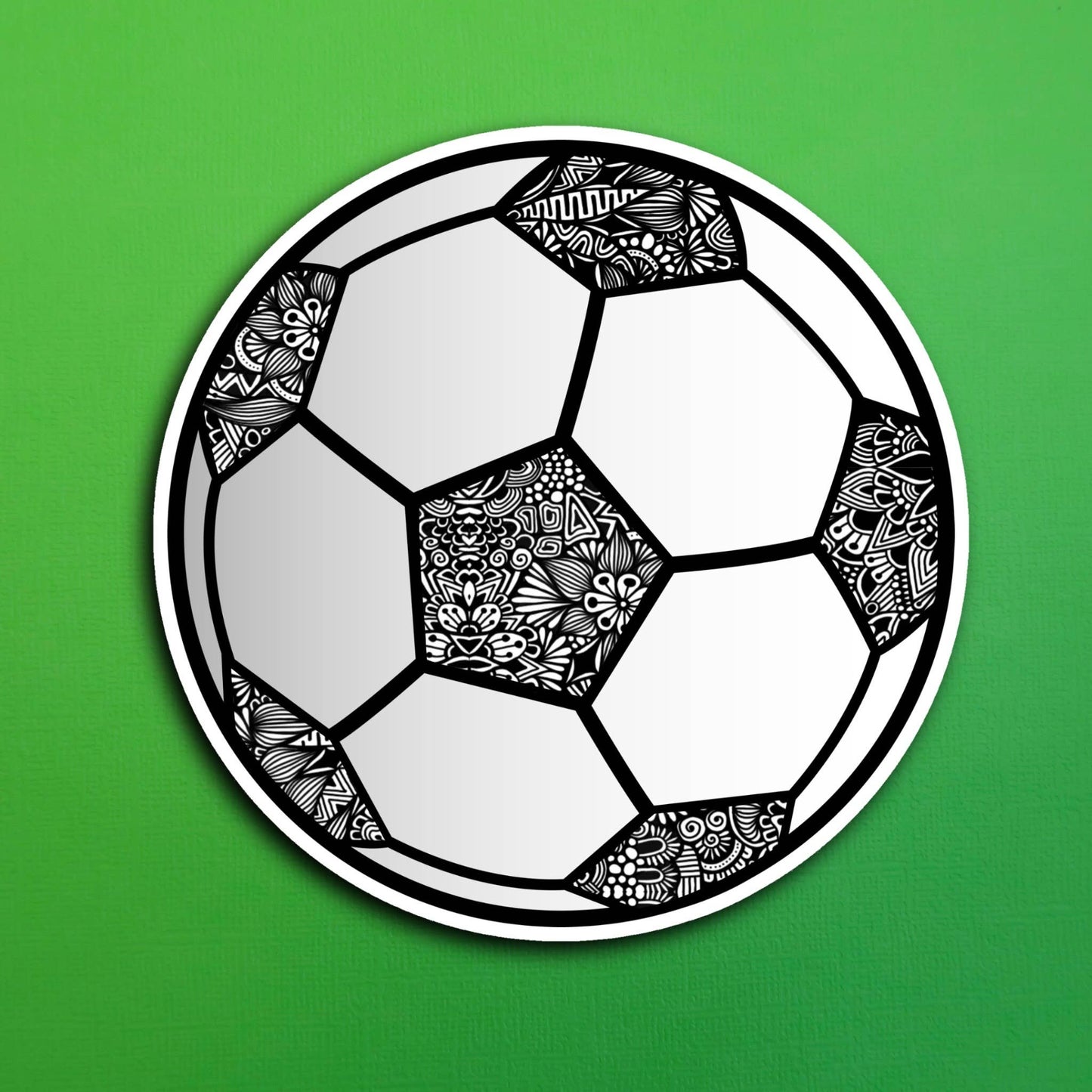 Soccer Waterproof Sticker
