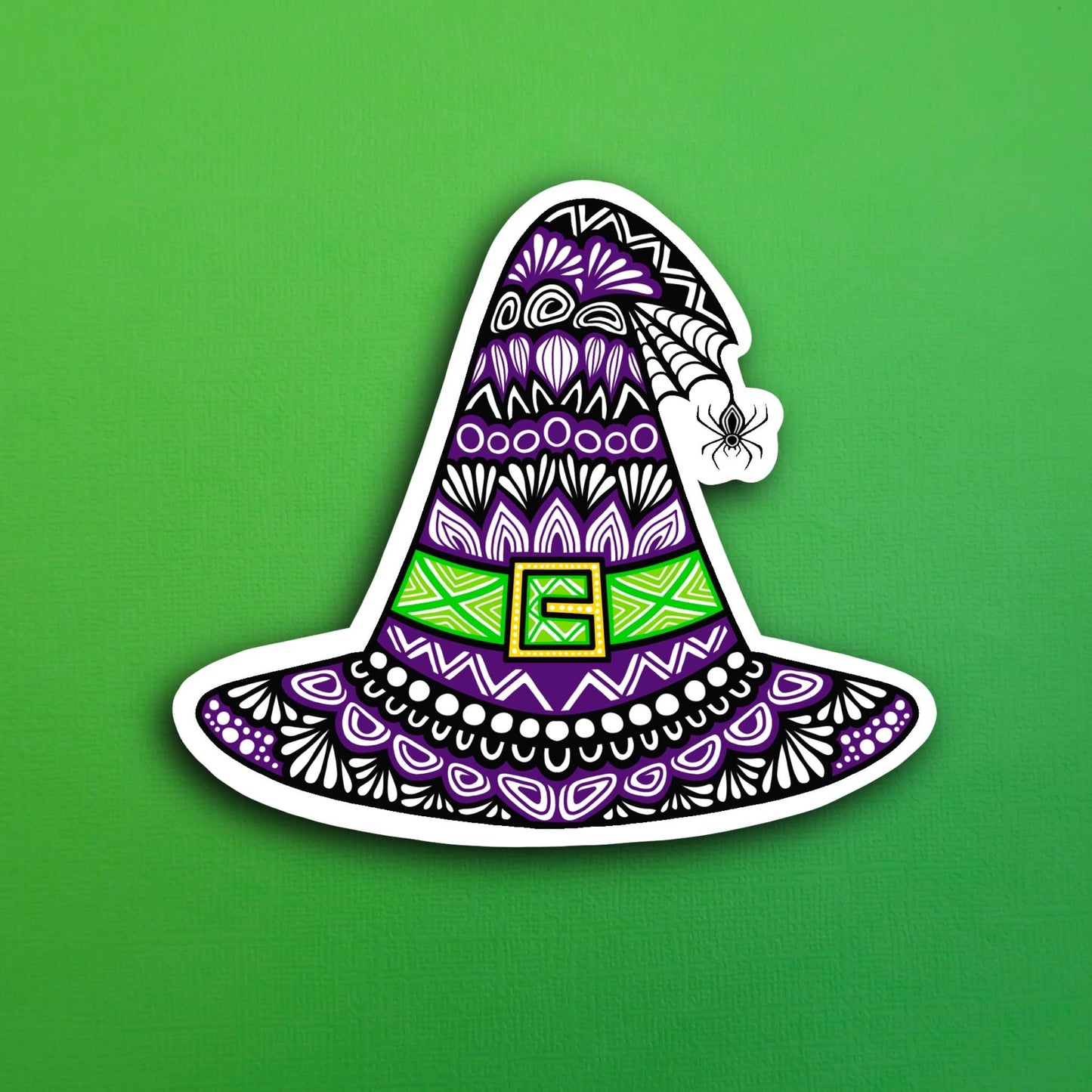 Witch Hat Waterproof Sticker