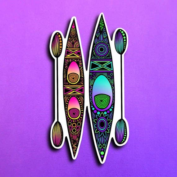 Kayak Sticker Waterproof Sticker