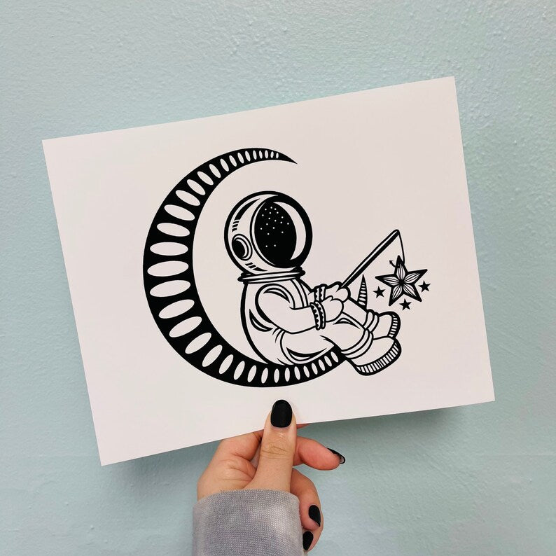 Astronaut Print