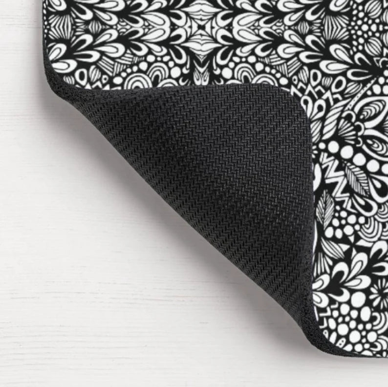 B&W Mouse Pad