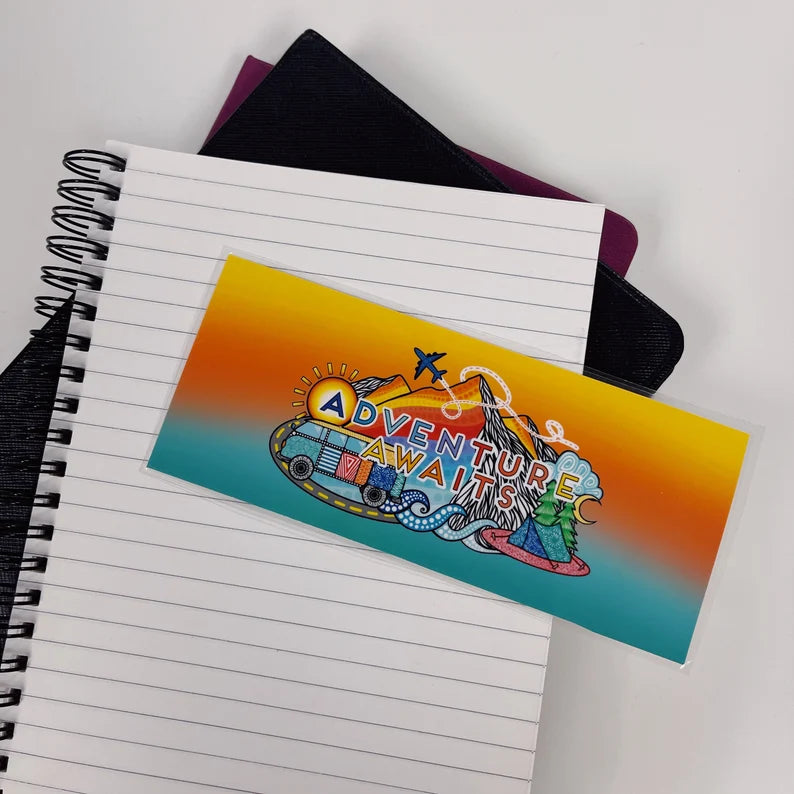 Adventure Awaits Bookmark