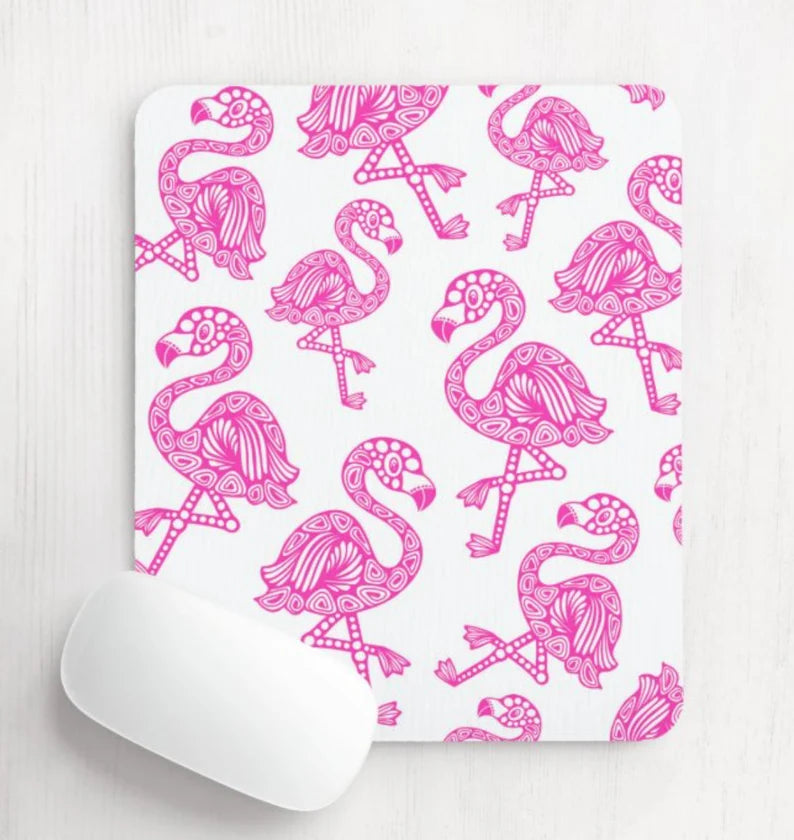 Flamingo Mouse Pad