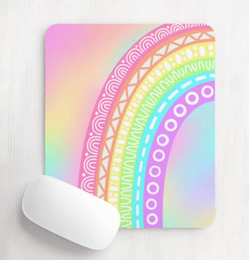 Rainbow Mouse Pad