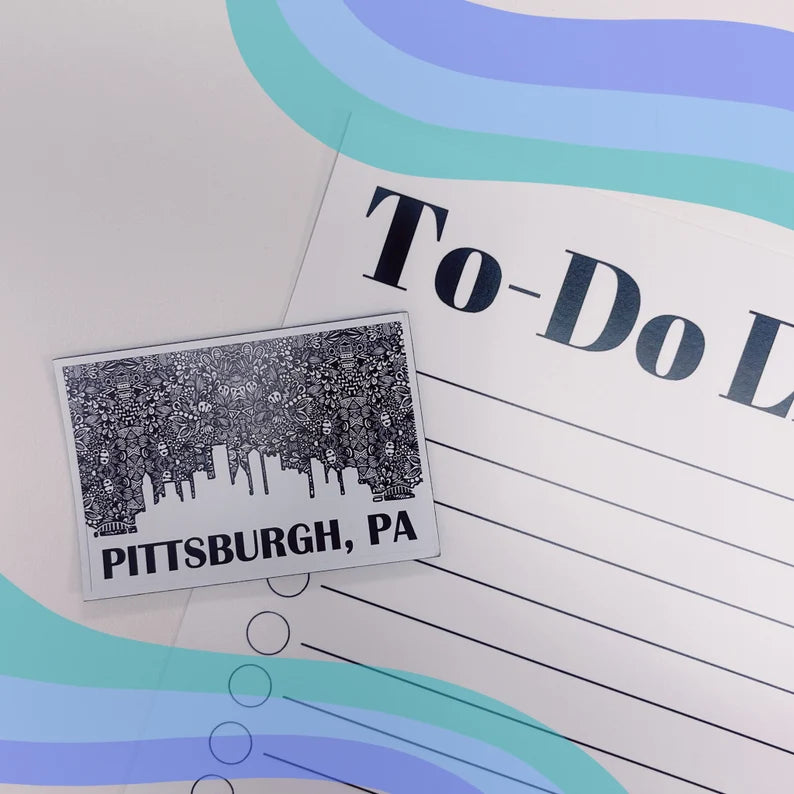 Pittsburgh Skyline Magnet