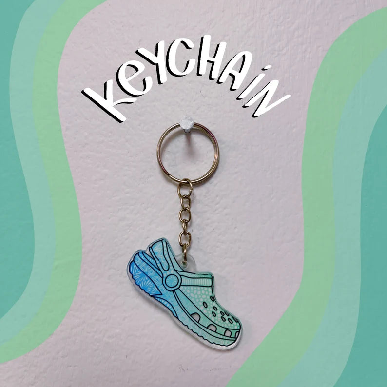 Shoe Acrylic Keychain