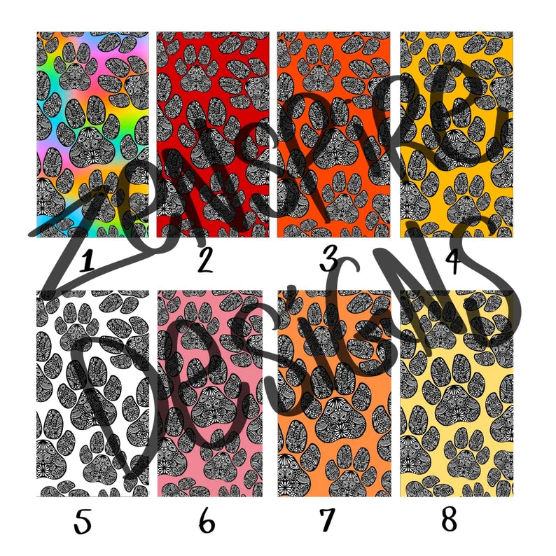 Paw Print Tumbler 20oz (24 designs)