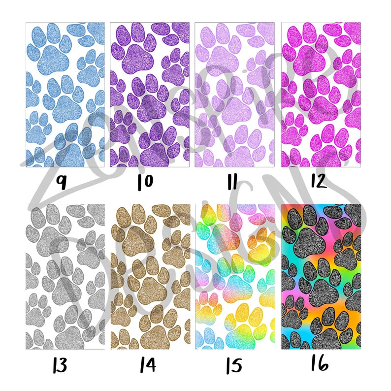 Paws Tumbler 20oz (16 designs)