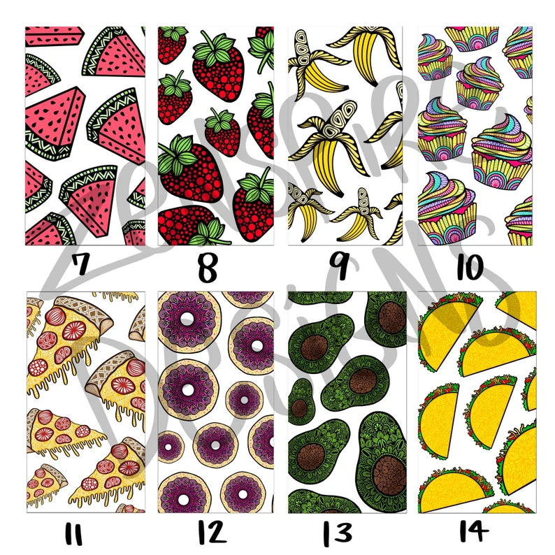 Food Tumbler 20oz (14 designs)