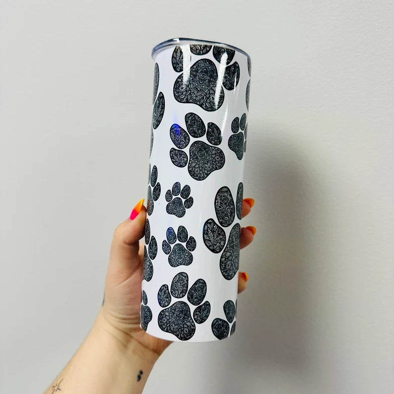 MISPRINTED Paw Print Tumbler 20oz