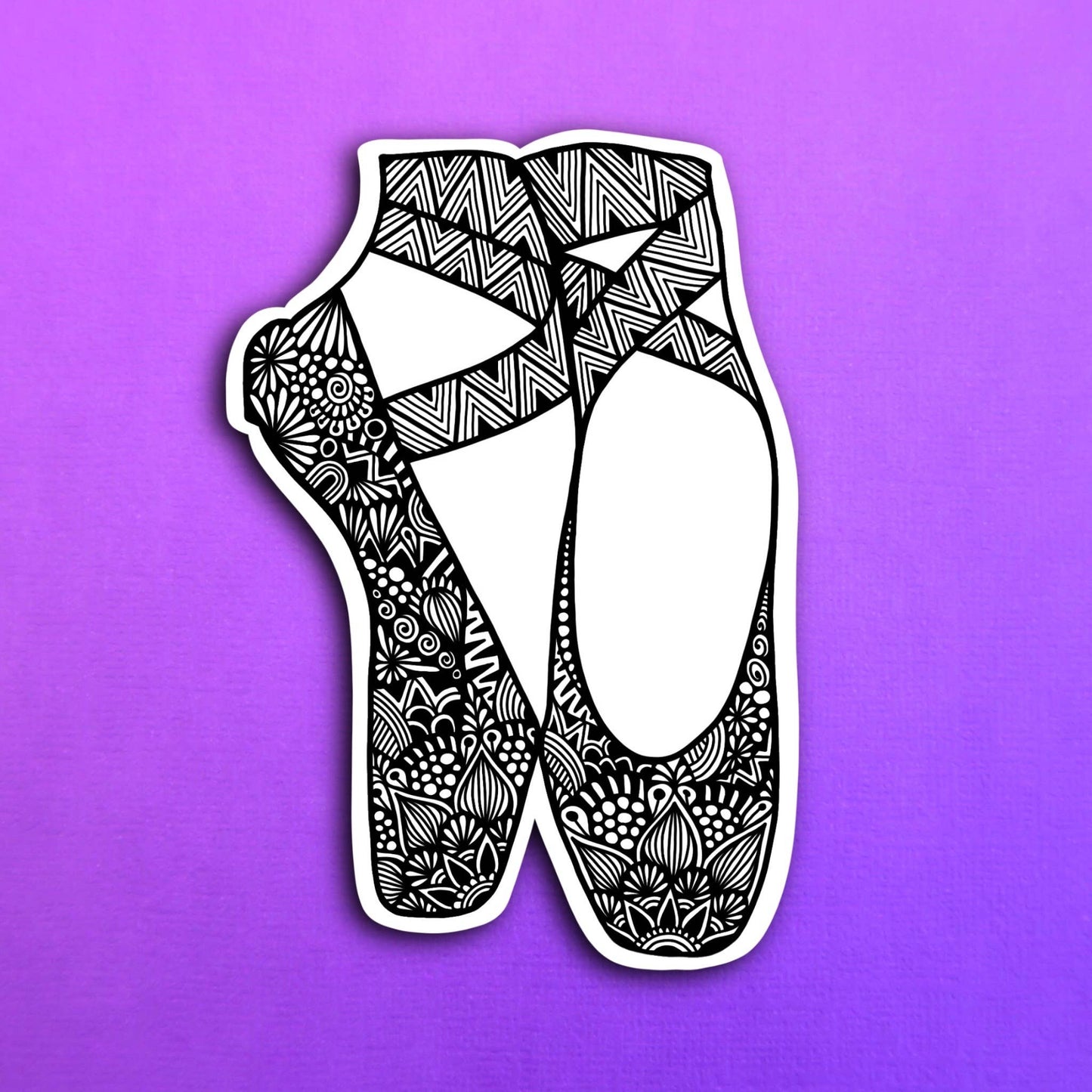 Point Shoes Waterproof Sticker