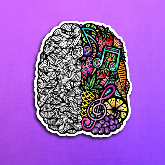 Two Sides Waterproof Sticker