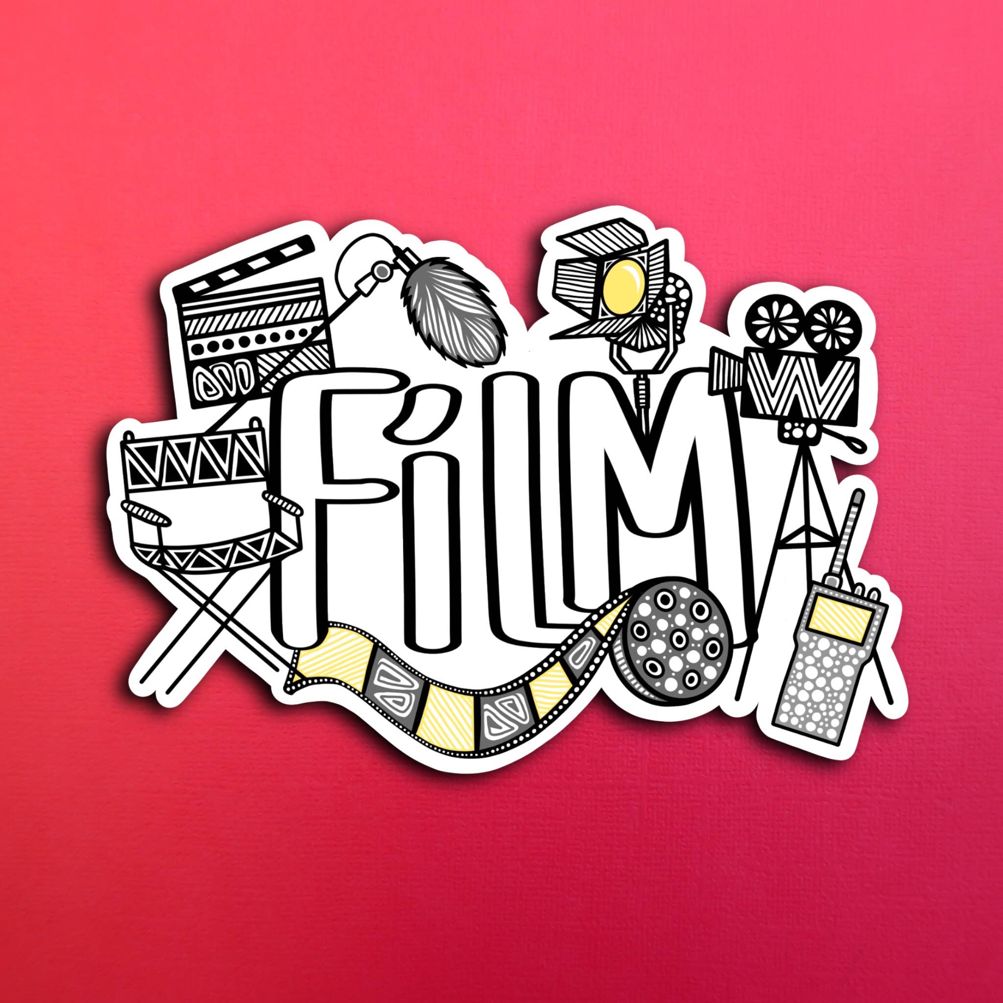 Film Waterproof Sticker – Zenspire Designs