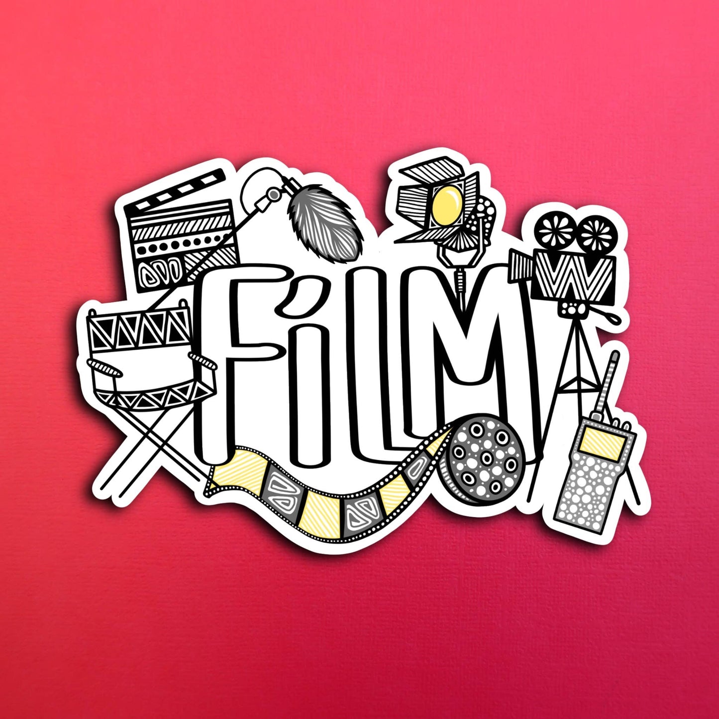 Film Waterproof Sticker
