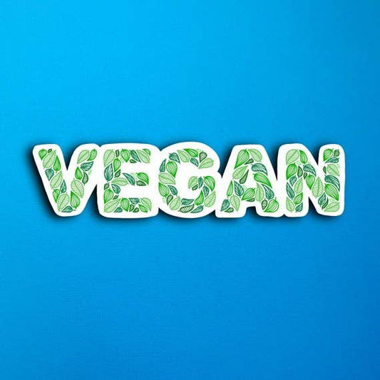 Vegan Waterproof Sticker